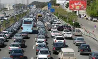 ترافیک سنگین در خروجی‌های تهران