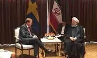 نخست‌وزیر سوئد با روحانی دیدار کرد
