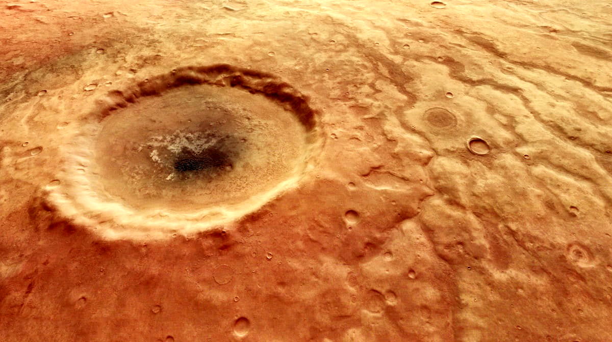 تصویری باورنکردنی از چشم ترسناک مریخ 
