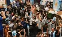 بازداشت و چاقوکشی پس از پیروزی دراماتیک آرژانتین