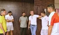 مربیان پرسپولیسی عمان در اردوی تیم ملی ایران
