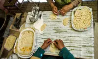 عکس: تهیه شیرینی ماه مبارک رمضان