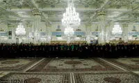 عکس: عراقچی در حرم امام رضا (ع)