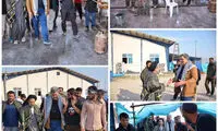 بازدید شهردار تهران از یک موکب در مسیر کربلا