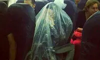 اقدام جنجالی خاخام یهود در هواپیما +عکس