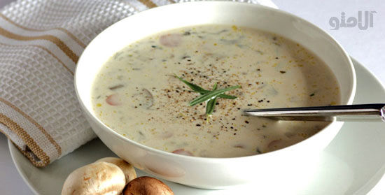 سوپ قارچ با مواد تازه، به به!