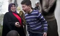 عکس: خشم کودک «خانه خراب» فلسطینی