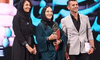 عکس یادگاری حیایی و همسرش با رویا نونهالی