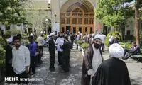 تجمع طلاب در حمایت از سپاه