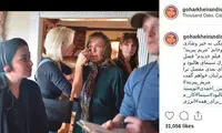 گوهر خیراندیش در پشت صحنه‌ی فصل قاصدک‌ها
