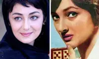 شباهت ویدا جوان به بازیگر هالیوودی