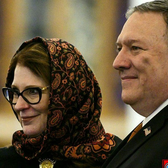 واکنشِ ایراندوست به روسری ایرانی همسرِ پمپئو