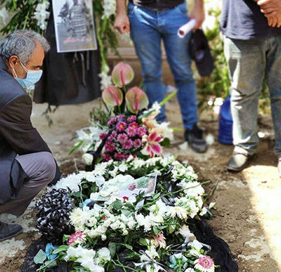 پیکر نادر دست‌نشان به خاک سپرده شد