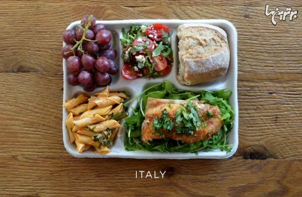 غذای مدارس در کشورهای مختلف
