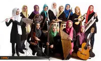 درخشش زنان موسیقی در سرمای زمستان