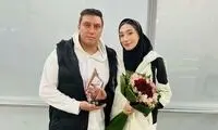 عکس با الناز شاکردوست برای مبینا نعمت‌زاده شر شد