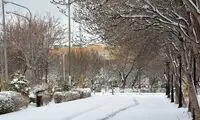 اردبیل در آستانه بهار، رخت سفید پوشید