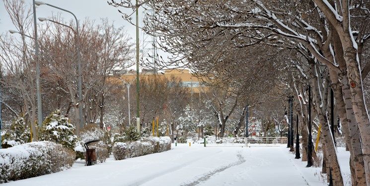 اردبیل در آستانه بهار، رخت سفید پوشید