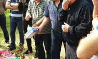 عکس: اشک سلطان سر مزار اولادی