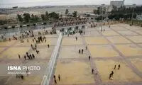 دیدار تیم‌های فولاد خوزستان و پرسپولیس