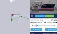‏لحظه توقیف نفت‌کشِ انگلیسی توسط ‎سپاه