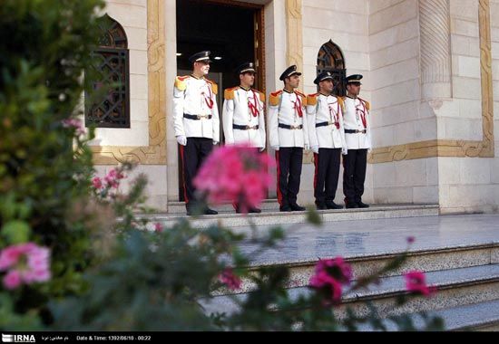 هیات پارلمانی ایران در سوریه +عکس