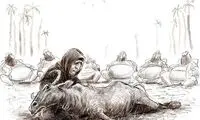 قابی غم‌انگیز از وضعیت این روزهای خوزستان!