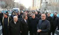 حضور سفرای خارجی در مراسم تشییع شهدا
