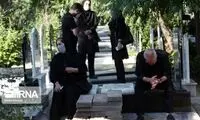 حضور بستگان دو خبرنگار فقید در بهشت زهرا