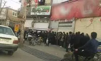 صف‌کشی برای خرید روغن در اصفهان و گلستان