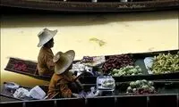 عکس؛ بازار شناور در تایلند