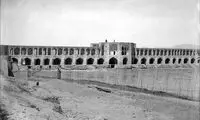 عکس: زاینده رود پرآب در عهد قاجار
