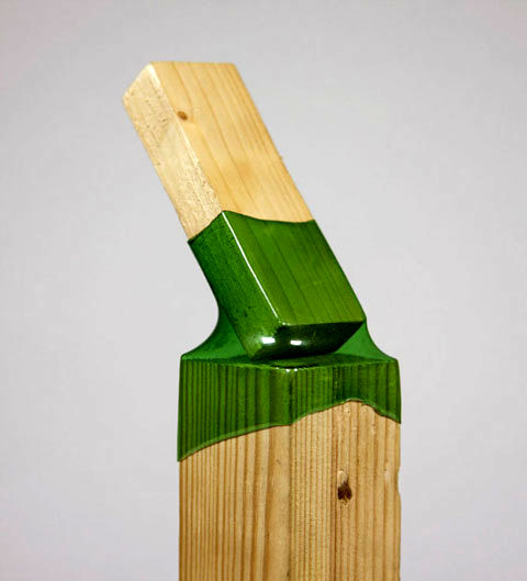 ساخت مبلمان و اتصال چوب ها توسط بطری های پلاستیکی