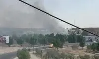 یک مرکز امنیتی در جنوب بغداد دچار آتش‎سوزی شد