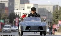 مینی لامبورگینی از جنس آهن قراضه +عکس