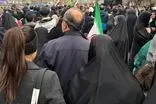 دو تصویر متفاوت از راهپیمایی که امروز وایرال شد
