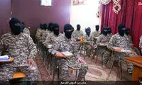 عکس: تیپ داعشی ها در کلاس عقیدتی