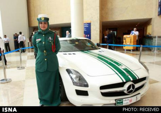 «پلیس ویژه زن» در ابوظبی +عکس