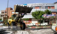 تگرگ بی‌سابقه در سنندج
