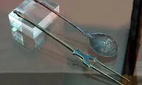 عکس: قاشق و چنگال ایرانی 1500 سال پیش
