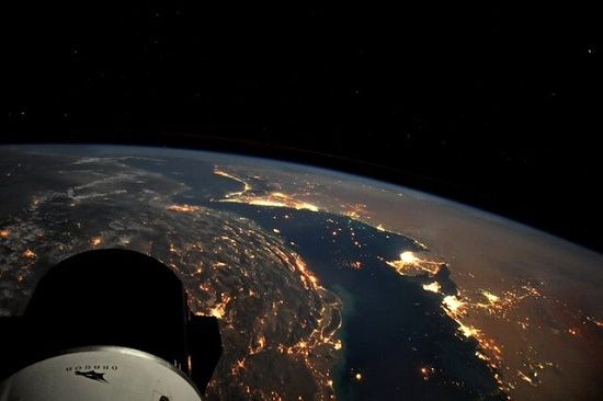 جدیدترین تصویر خلیج فارس از ایستگاه فضایی