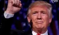 تصاویری از سخنرانی ترامپ در جمع هواداران