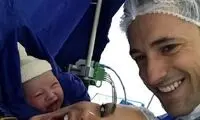 زیباترین سلفی دنیا بلافاصله بعد از عمل سزارین