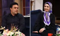 اهدای پیراهن ناصر حجازی به «دورهمی»