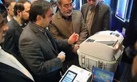 دستگاه اخذ رای‌ در انتخابات 94 +عکس