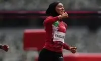 صعود فرزانه فصیحی به دور مقدماتی دوی ۱۰۰ متر