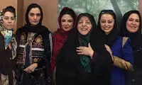 ژست سانتی مانتال خانم تهرانی و آقای کیانیان!