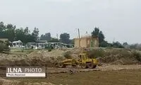 لودرها محوطه تاریخی پنج‌هزار ساله را صاف کردند