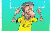کارتون؛ احمدی‌نژاد درخواست ویدئو چک داد!