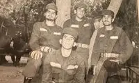قابِ دیده‌نشده از حسن روحانی با لباس سربازی